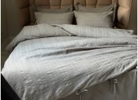 Постільна білизна Washed Cotton Saheser - Lucca Gri (Туреччина), євро